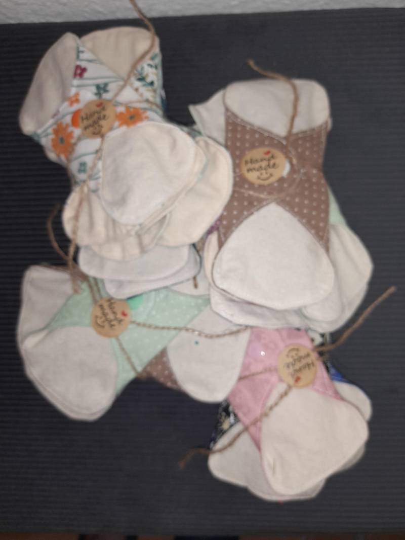 Slipeinlagen Handmade 7 Stück Bunt Slipeinlagen Handmade 7 Stück Bunt von Etsy - MellisFirlefanz