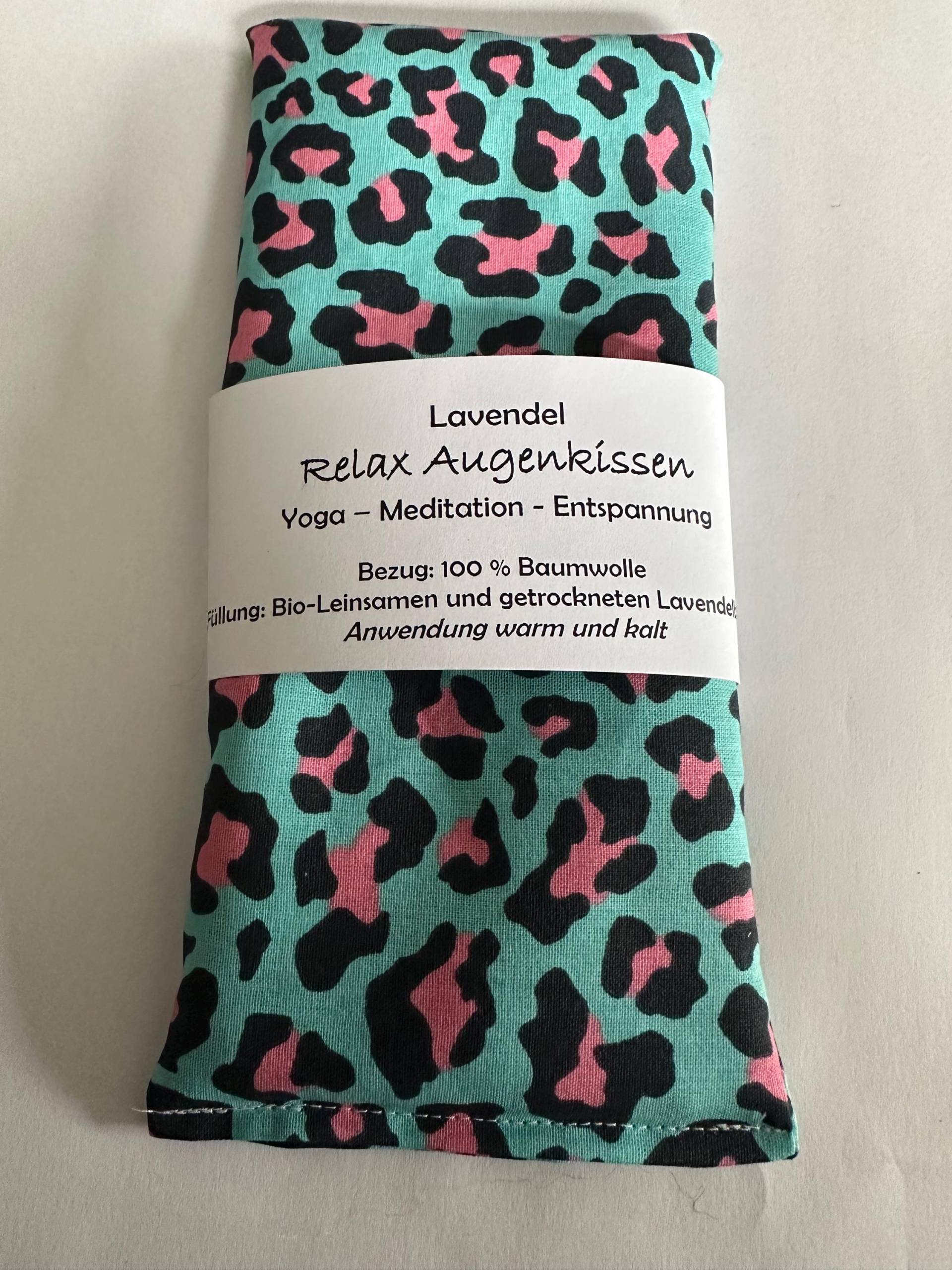 Augenkissen Lavendel/Eye Pad Yoga Entspannung Meditation Meditieren Migräne Lavendel Relax Eye Pad Leopard von Etsy - MellisSuncatcher