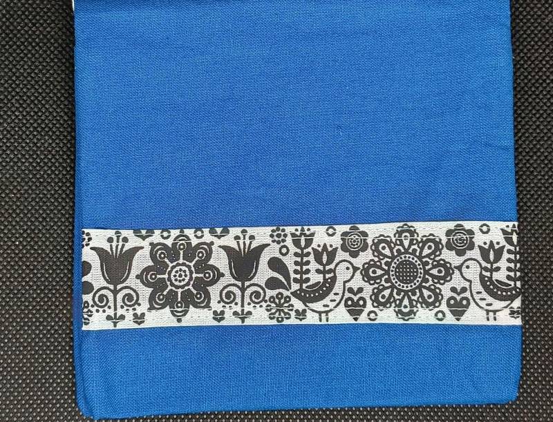 Bindenetui Blau von Etsy - Metliebigmacht