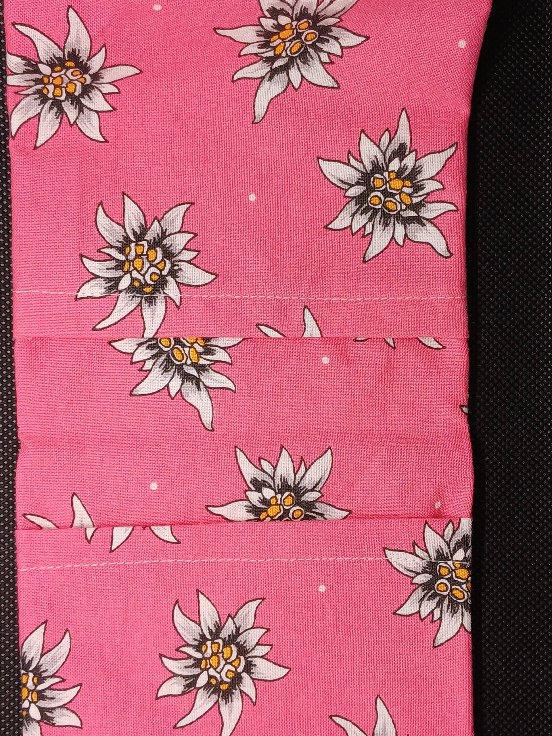 Bindenetui Edelweiss Pink Bindenetui Edelweiss Pink von Etsy - Metliebigmacht