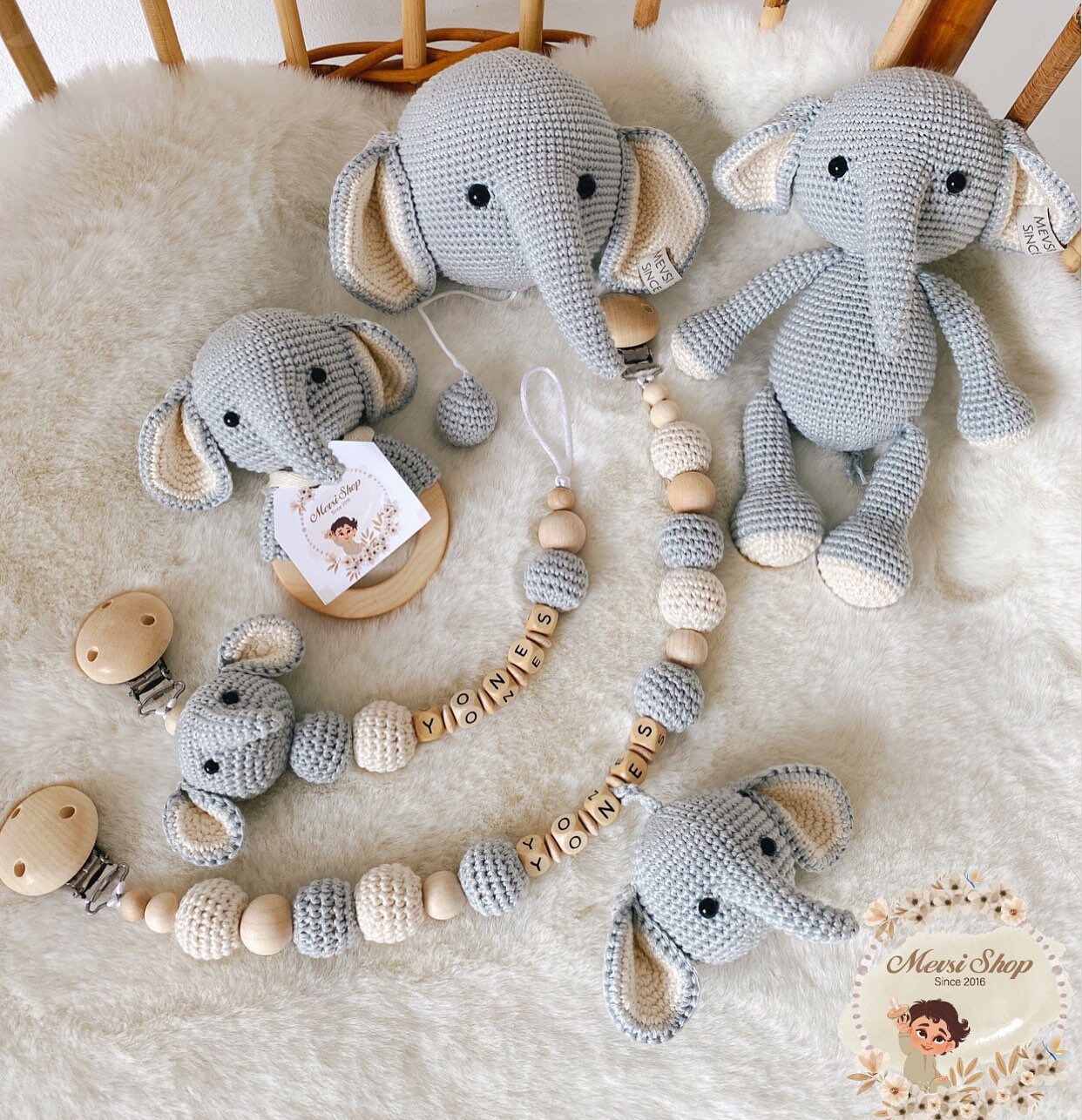 Filli Modell Schnullerkettenset Filli Modell Schnullerkettenset von Etsy - MevSi