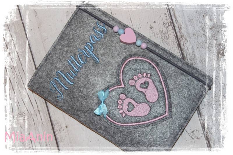 Mutterpasshüllemutterpassherz von Etsy - MiaAnin