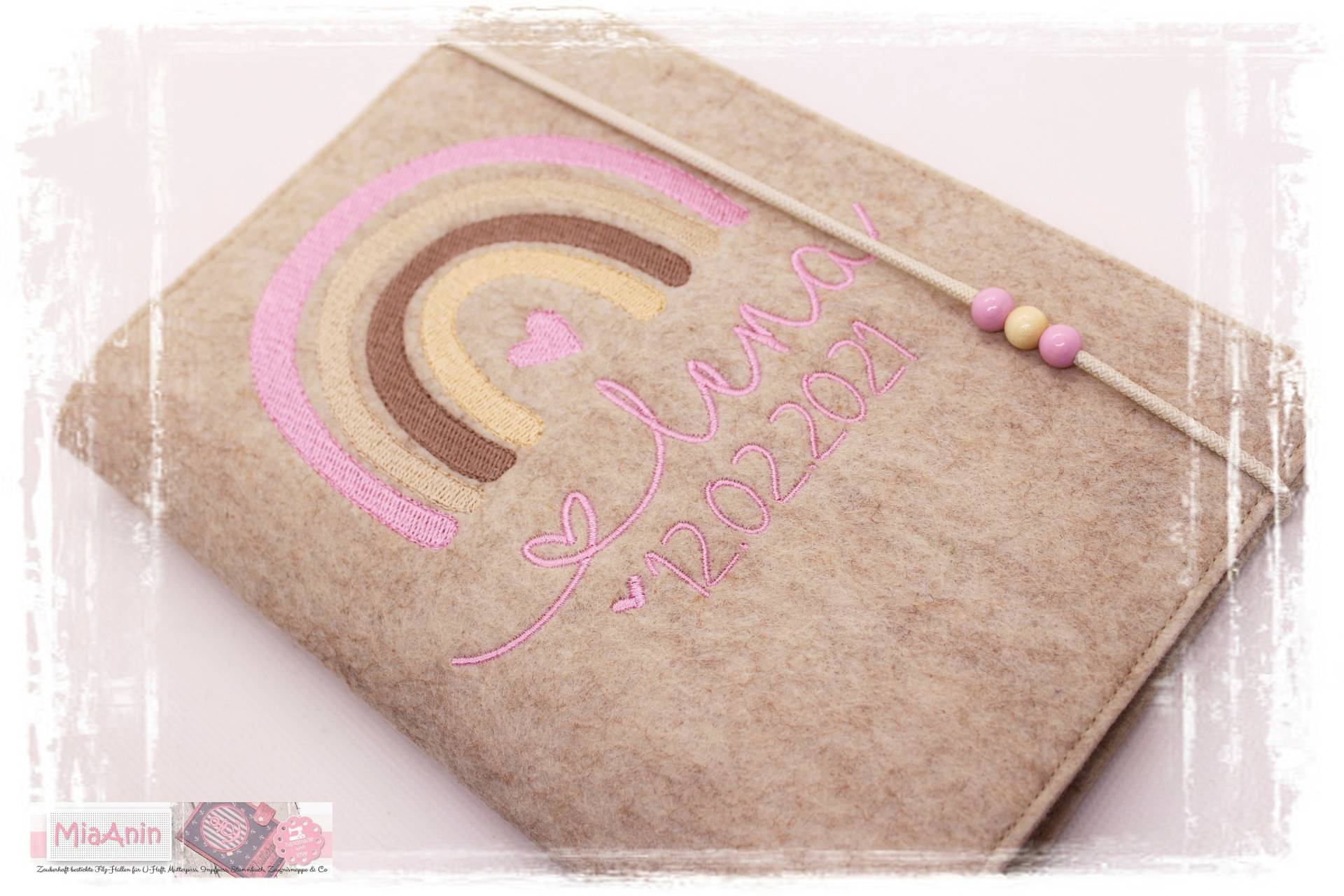 U-Heft Hülle Filz Junge Mädchen Regenbogen Rosa Beige Baby Geschenk U-Heft Hülle Filz Junge Mädchen Regenbogen Rosa Beige Baby Geschenk von Etsy - MiaAnin