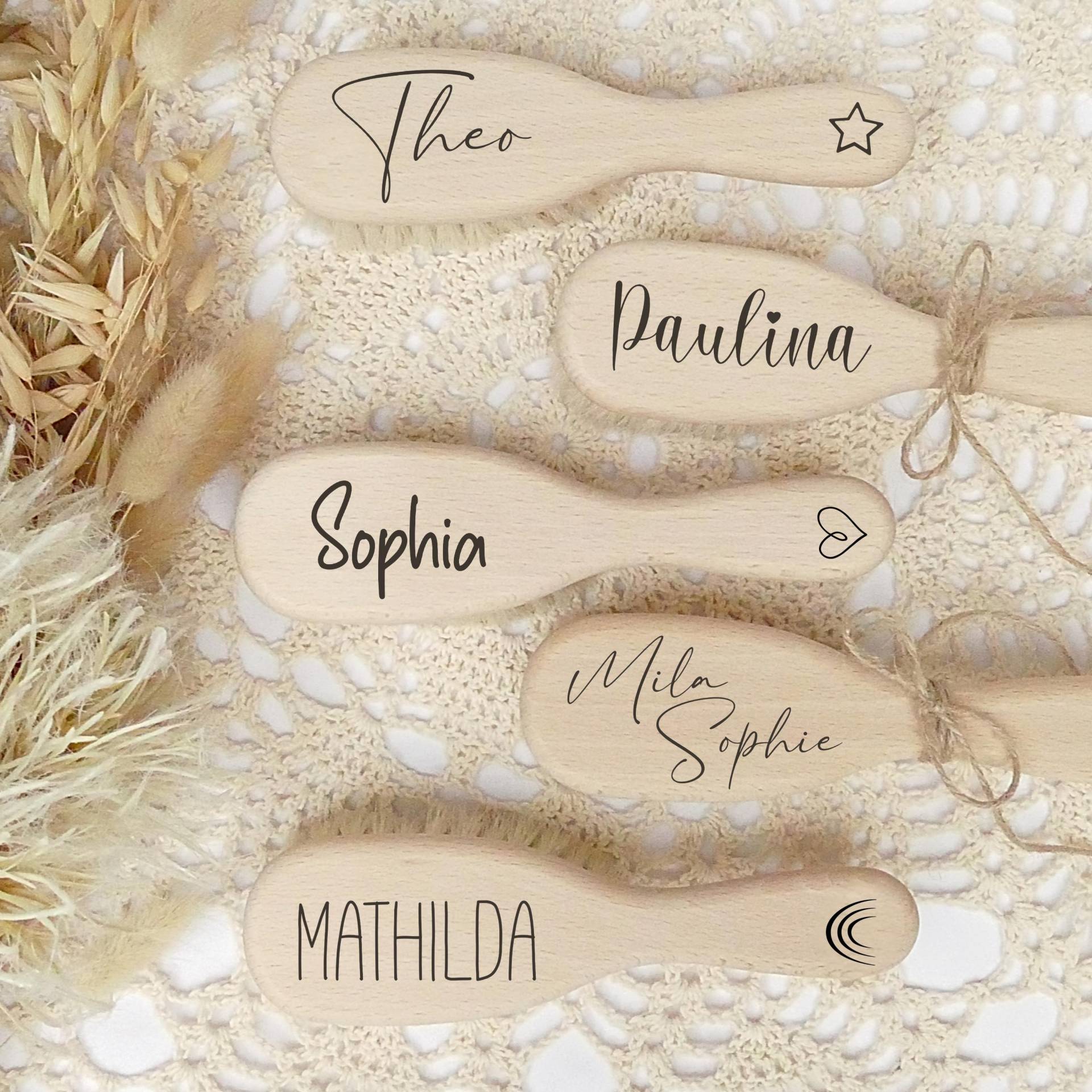 Personalisierte Babyhaarbürste, Bürste Für Babys, Ziegenhaar, Holzbürste, Geschenk Zur Geburt, Fsc-Zertifiziertes Holz, Taufgeschenk Personalisierte Babyhaarbürste, Bürste Für Babys, Ziegenhaar, Holzbürste, Geschenk Zur Geburt, Fsc-Zertifiziertes Holz, Taufgeschenk von Etsy - MiaMaralina