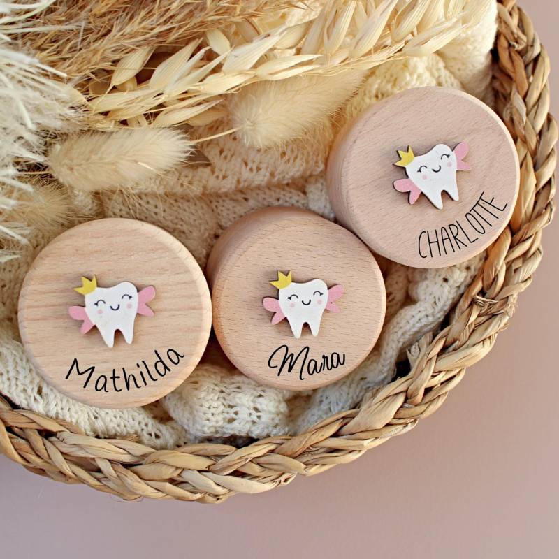 Personalisierte Milchzahndose, Zahndose, Milchzähne, Zahnfee, Dose Personalisierte Milchzahndose, Zahndose, Milchzähne, Zahnfee, Dose von Etsy - MiaMaralina