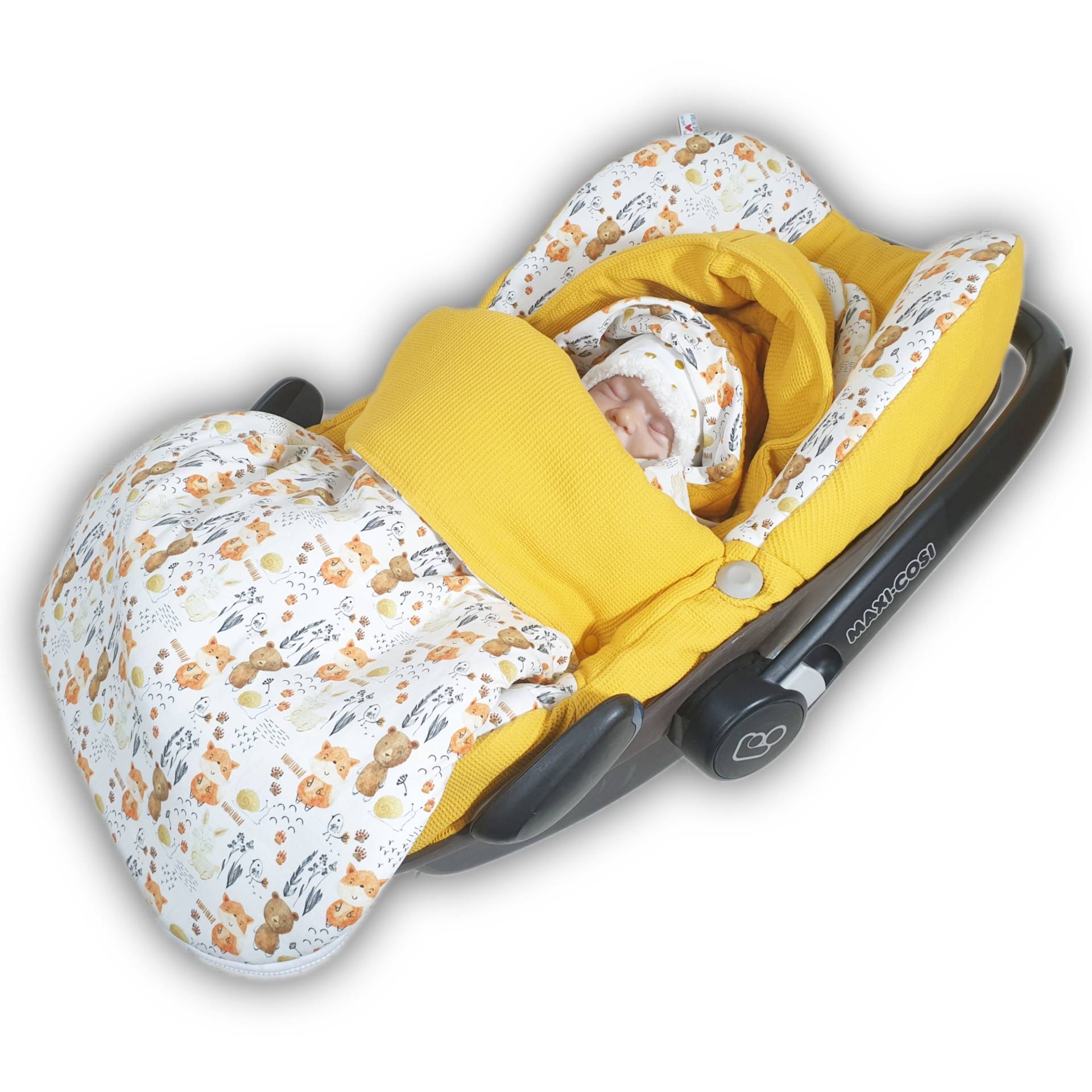 Fußsack Wattiert Für Die Babyschale, .. Kinderwagen Von Atelier Miamia von Etsy - MiaMiaAtelier