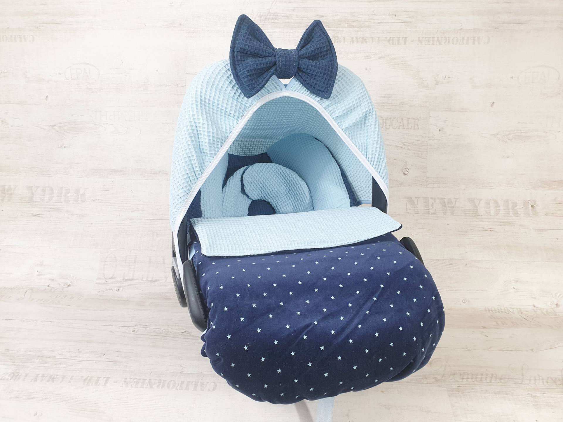 Fußsack Wattiert Für Die Babyschale Von Atelier Miamia von Etsy - MiaMiaAtelier