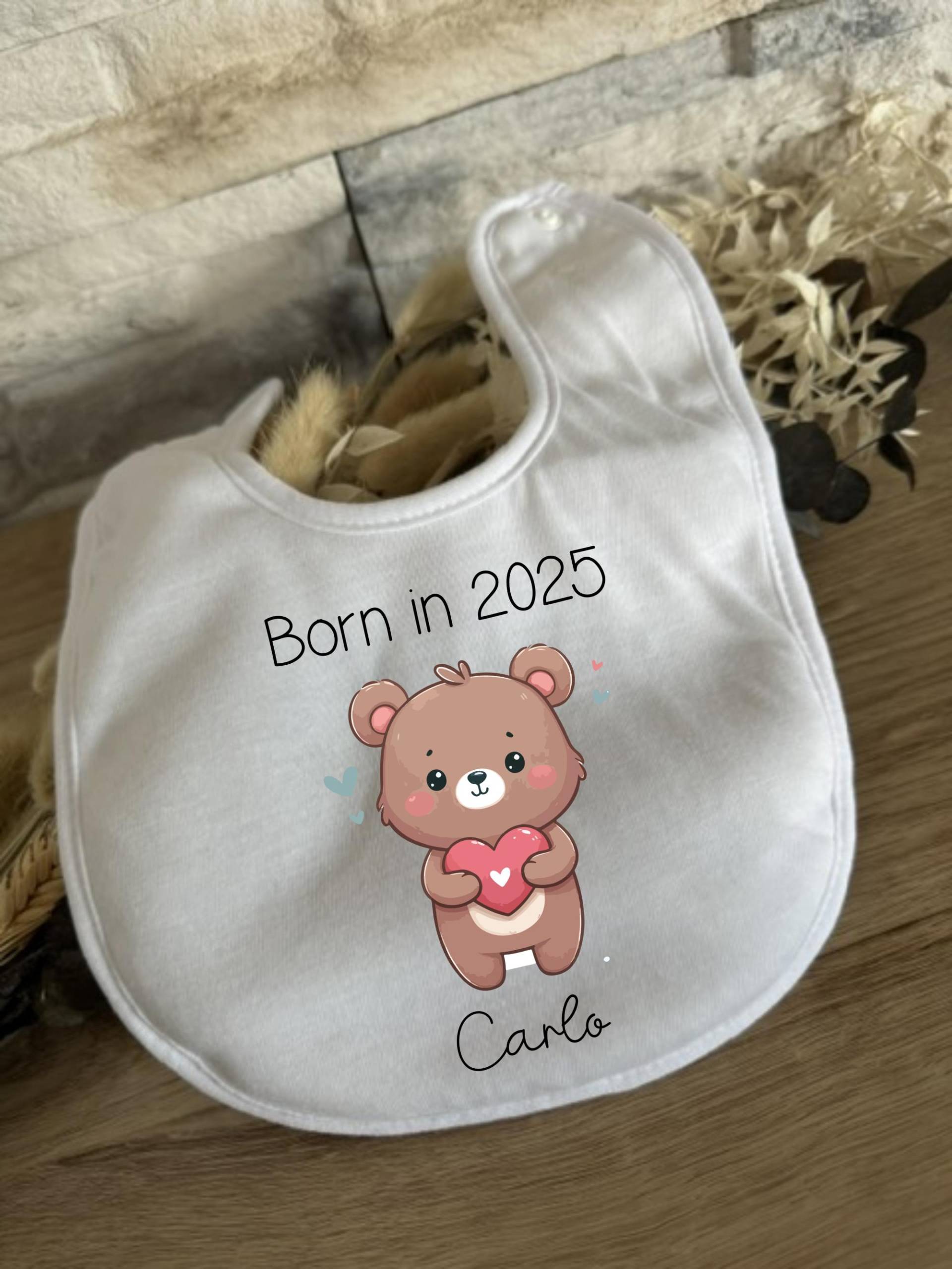 Baby Lätzchen Personalisierte Geschenke Name Born in 2025 Geschenk Babyparty Babyshower Geburt Halstuch Babygeschenk Teddy Bär Baby Lätzchen Personalisierte Geschenke Name Born in 2025 Geschenk Babyparty Babyshower Geburt Halstuch Babygeschenk Teddy Bär von Etsy - Milevo