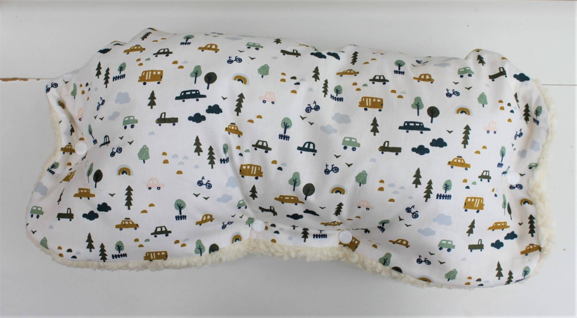 Kinderwagenmuff Muff Kinderwagen Handmuff Auto Regenbogen Winter Schnee von Etsy - MillaLouise