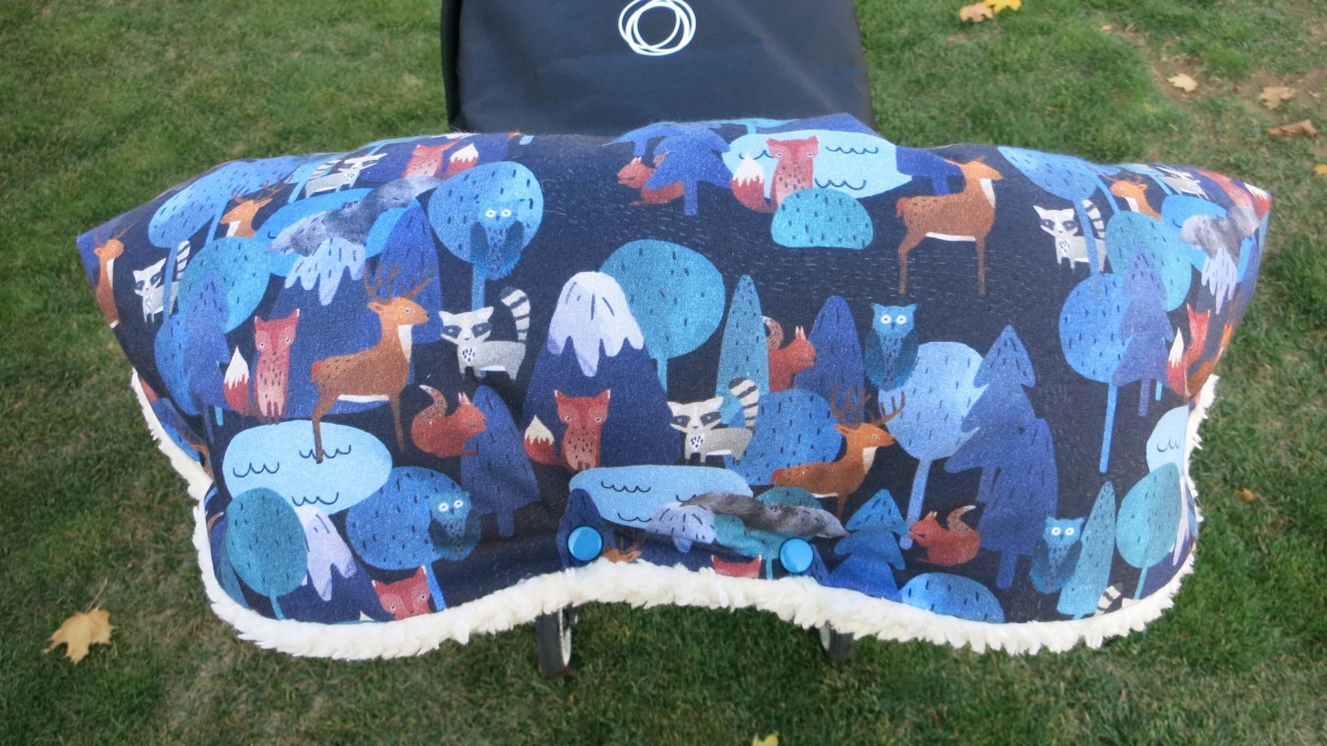 Kinderwagenmuff Muff Kinderwagen Handmuff Waldtiere Milla Louise Buggy Sofort Verfügbar von Etsy - MillaLouise