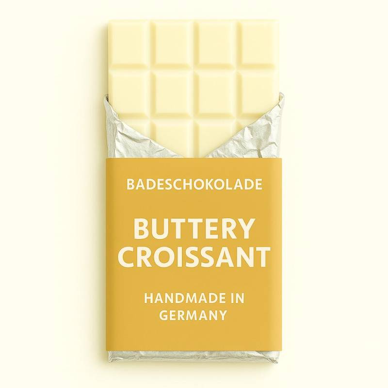 Mimi Schokospa - Badeschokolade Buttery Croissant Zum Dahinschmelzen, Festes Badeöl, Vegan, Nachhaltige Körperpflege Geschenkideen Selfcare von Etsy - MimiSchneeDE