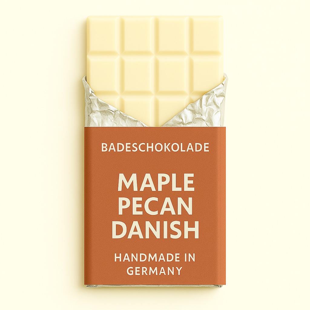 Mimi Schokospa - Badeschokolade Maple Pecan Zum Dahinschmelzen, Festes Badeöl, Vegan, Nachhaltige Körperpflege Geschenkideen Selfcare Mimi Schokospa - Badeschokolade Maple Pecan Zum Dahinschmelzen, Festes Badeöl, Vegan, Nachhaltige Körperpflege Geschenkideen Selfcare von Etsy - MimiSchneeDE