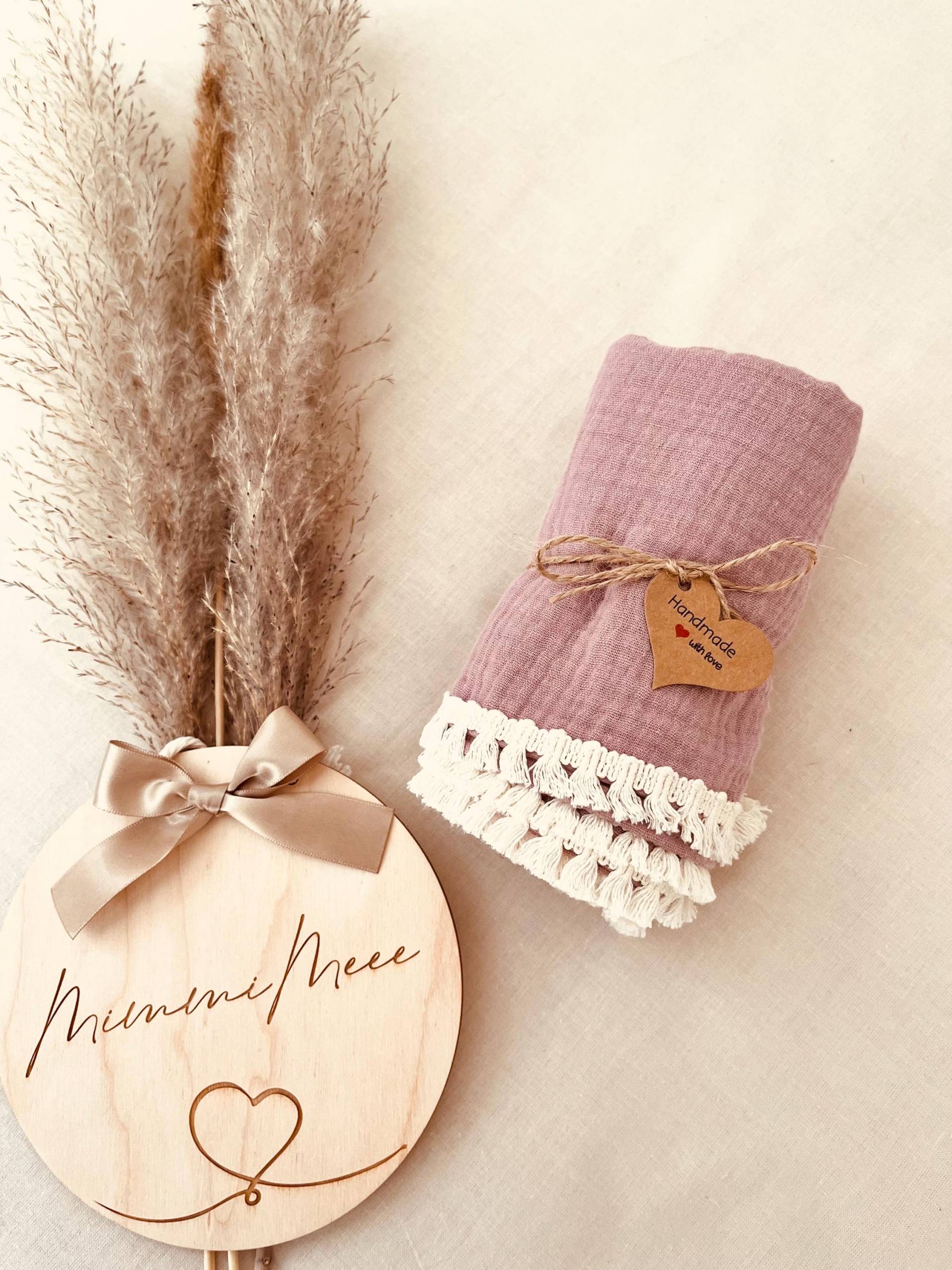 Baby Musseltuch Vintage Style Spucktuch Mulltuch von Etsy - Mimmimeee