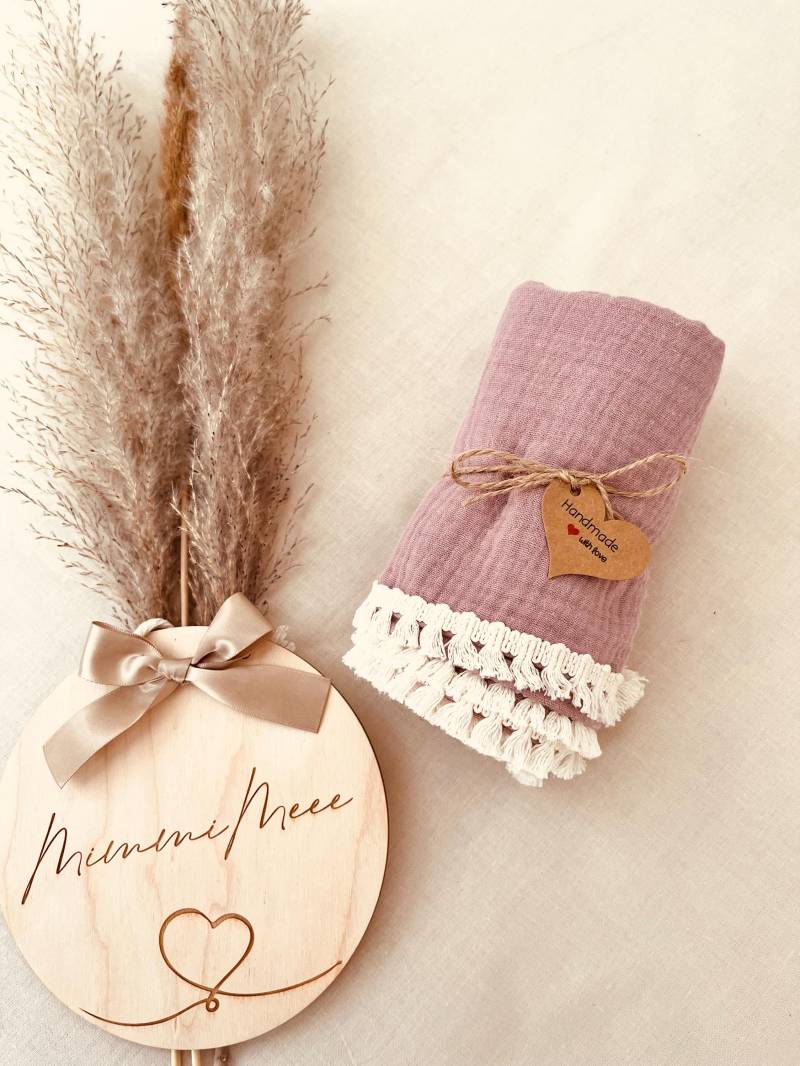Baby Musseltuch Vintage Style von Etsy - Mimmimeee