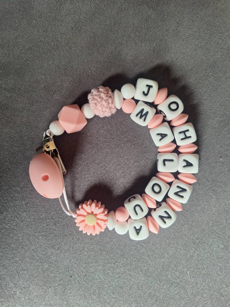 Personalierte Schnullerkette von Etsy - MinaaasWorld