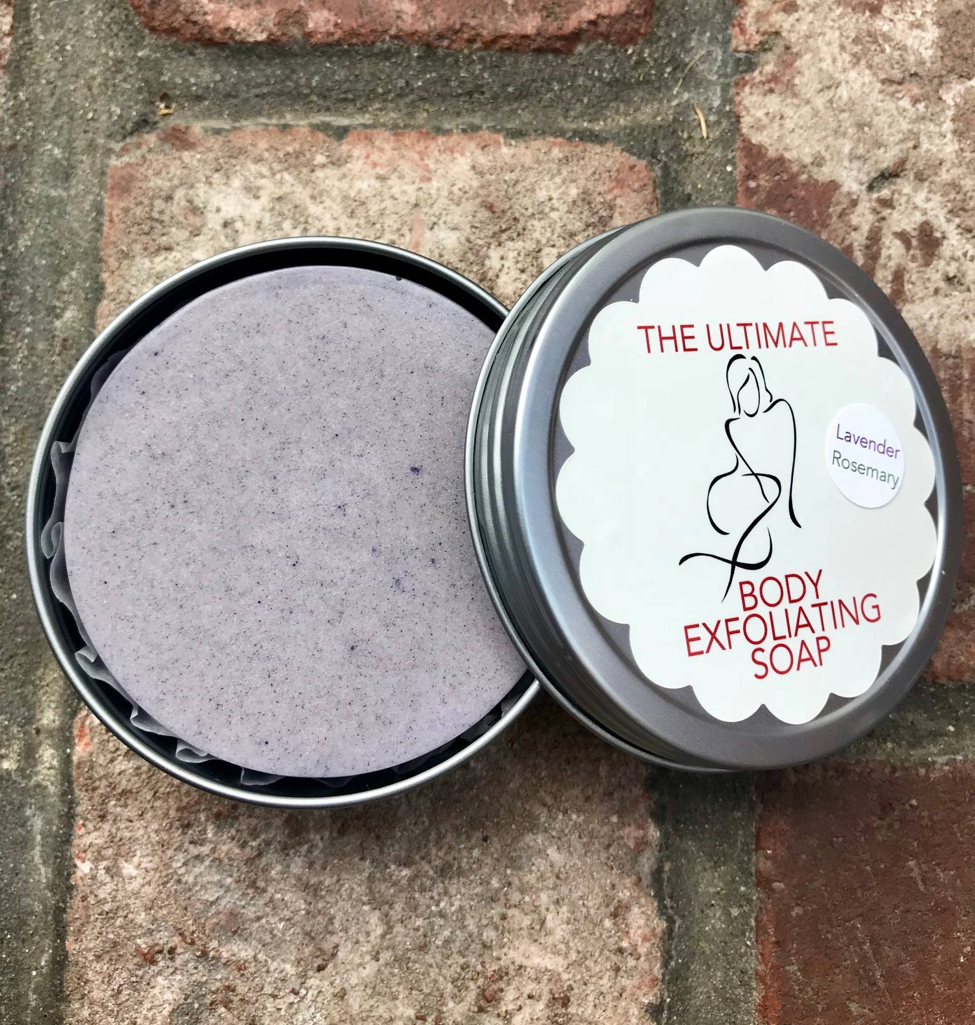 Lavendel-Rosemary Peeling-Seife, Handgemachte Seife Lavendel-Rosemary Peeling-Seife, Handgemachte Seife von Etsy - MiniBeeBeauty