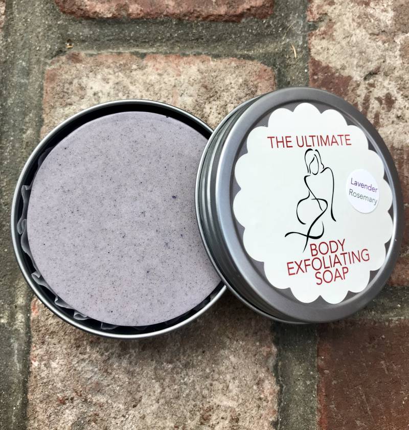 Lavendel-Rosemary Peeling-Seife, Handgemachte Seife Lavendel-Rosemary Peeling-Seife, Handgemachte Seife von Etsy - MiniBeeBeauty