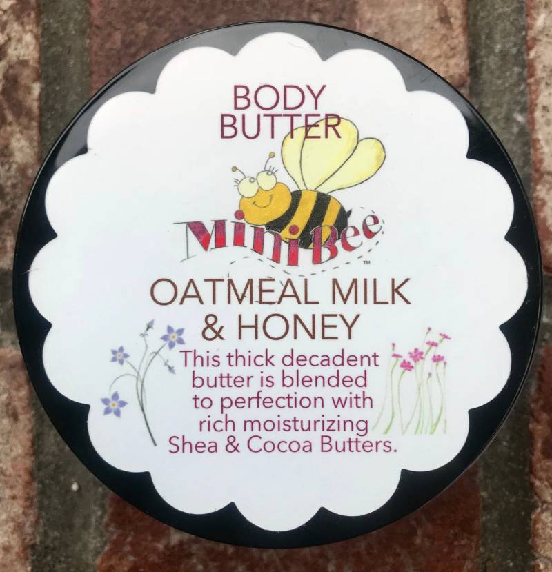 Oatmeal Milk & Honey Körperbutter, Sheabutter, Kakaobutter, Luscious Butter, Natürliche Hydratisieren Sie Ihre Haut von Etsy - MiniBeeBeauty