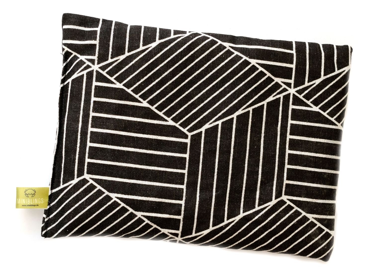 Kirschkernkissen Bio Wärmekissen Mikrowelle Miniblings 23x17cm Schwarz Geometrie Kirschkernkissen Bio Wärmekissen Mikrowelle Miniblings 23x17cm Schwarz Geometrie von Etsy - Miniblings