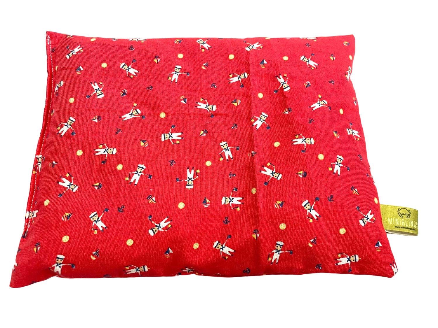 Kräuterkissen Schlafkissen Erkältung Miniblings 24x20cm Rot Matrose Spielsachen Seemann von Etsy - Miniblings