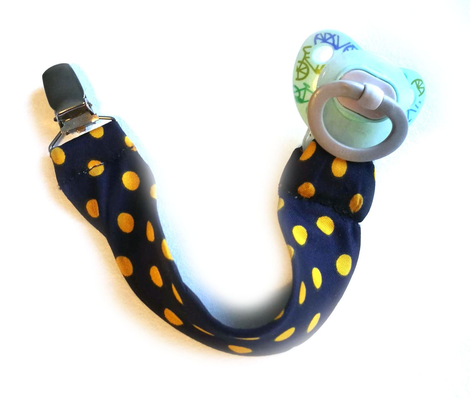 Schnullerkette Krawatte Miniblings Handarbeit Schnuller Schnullerband Gelbe Pkte Schnullerkette Krawatte Miniblings Handarbeit Schnuller Schnullerband Gelbe Pkte von Etsy - Miniblings