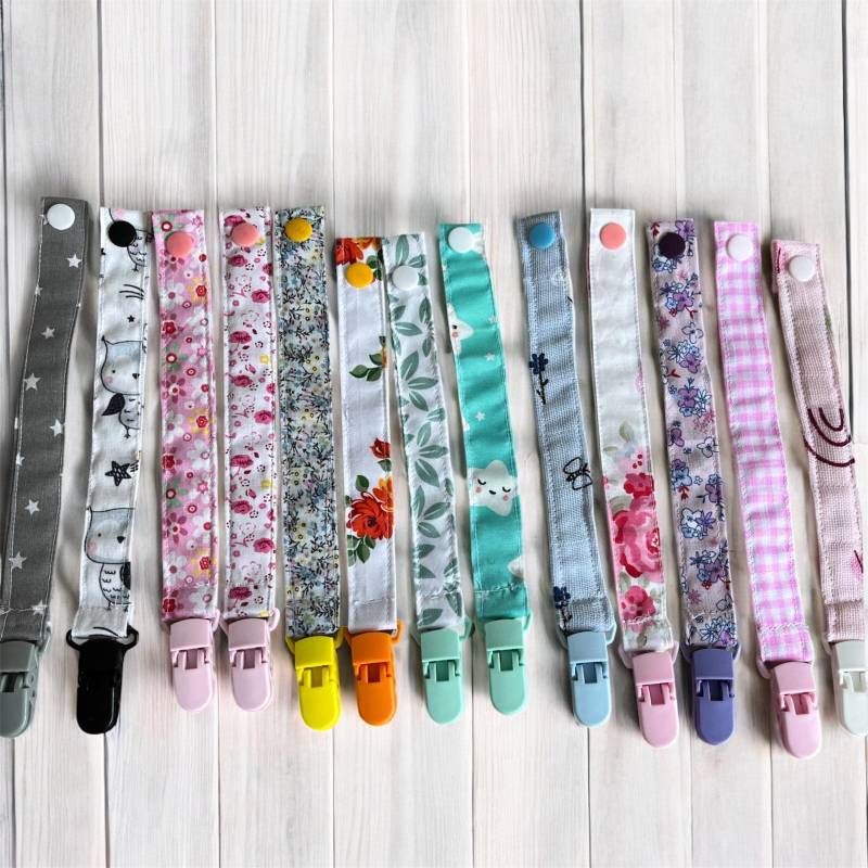 Schnullerband, Schnullerbänder Mit Vielen Auswahlmöglichkeiten Und Stoffauswahl Für Mädchen Oder Junge von Etsy - Minileebaby