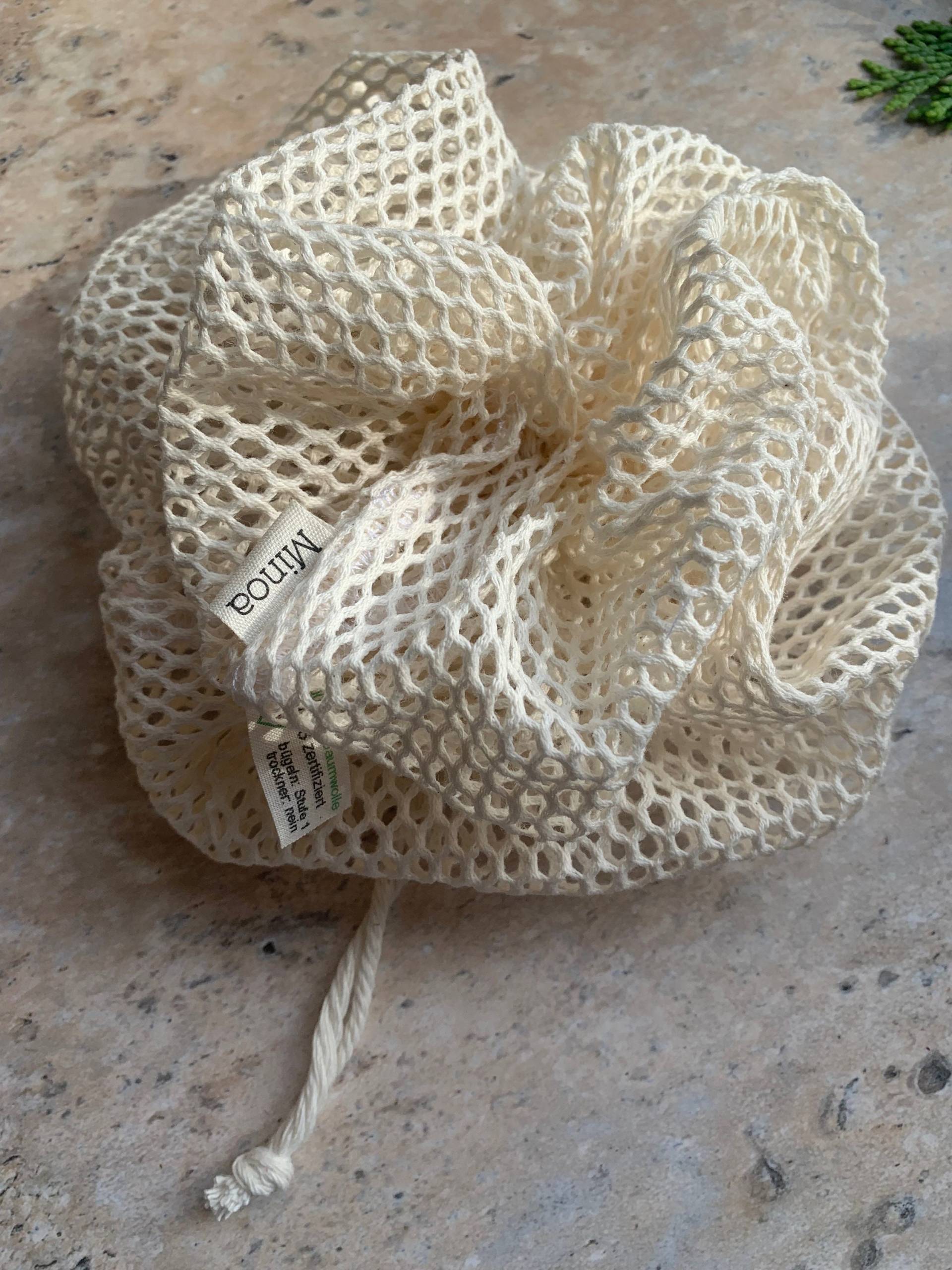 Badeschwamm Aus Bio Baumwolle 100% von Etsy - MinoaHandmade