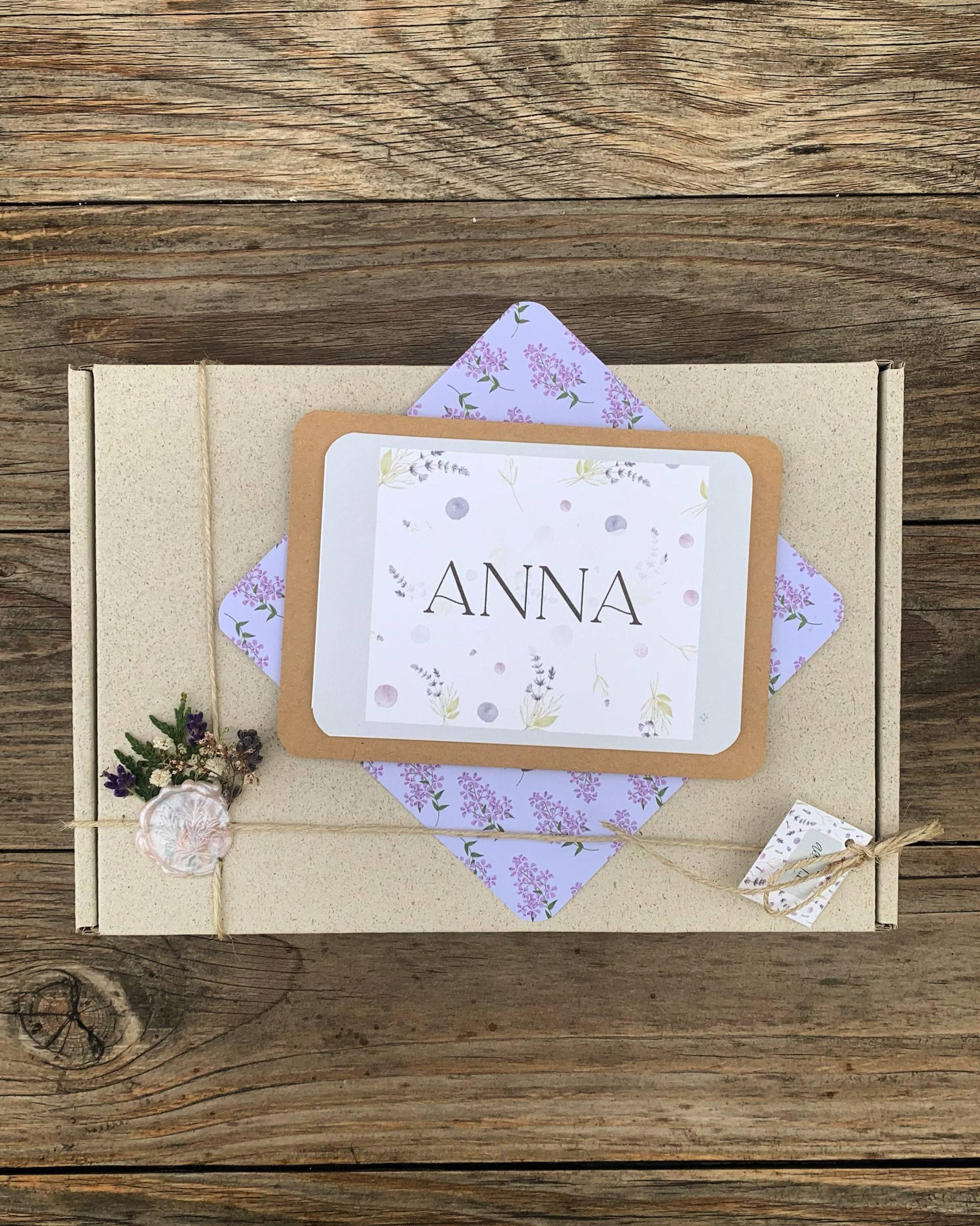 Geschenk Verpackung Nachhaltig - Personalisiert Mit Vorname Geschenkverpakung Nicht Alleine Kaufen von Etsy - MinoaHandmade