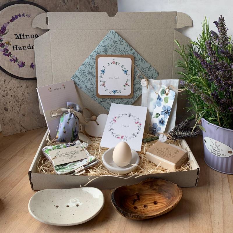 Geschenkbox - Iii Entspannung Pur. Dein Handgefertigtes Verwöhnset Von Minoa Handmade von Etsy - MinoaHandmade