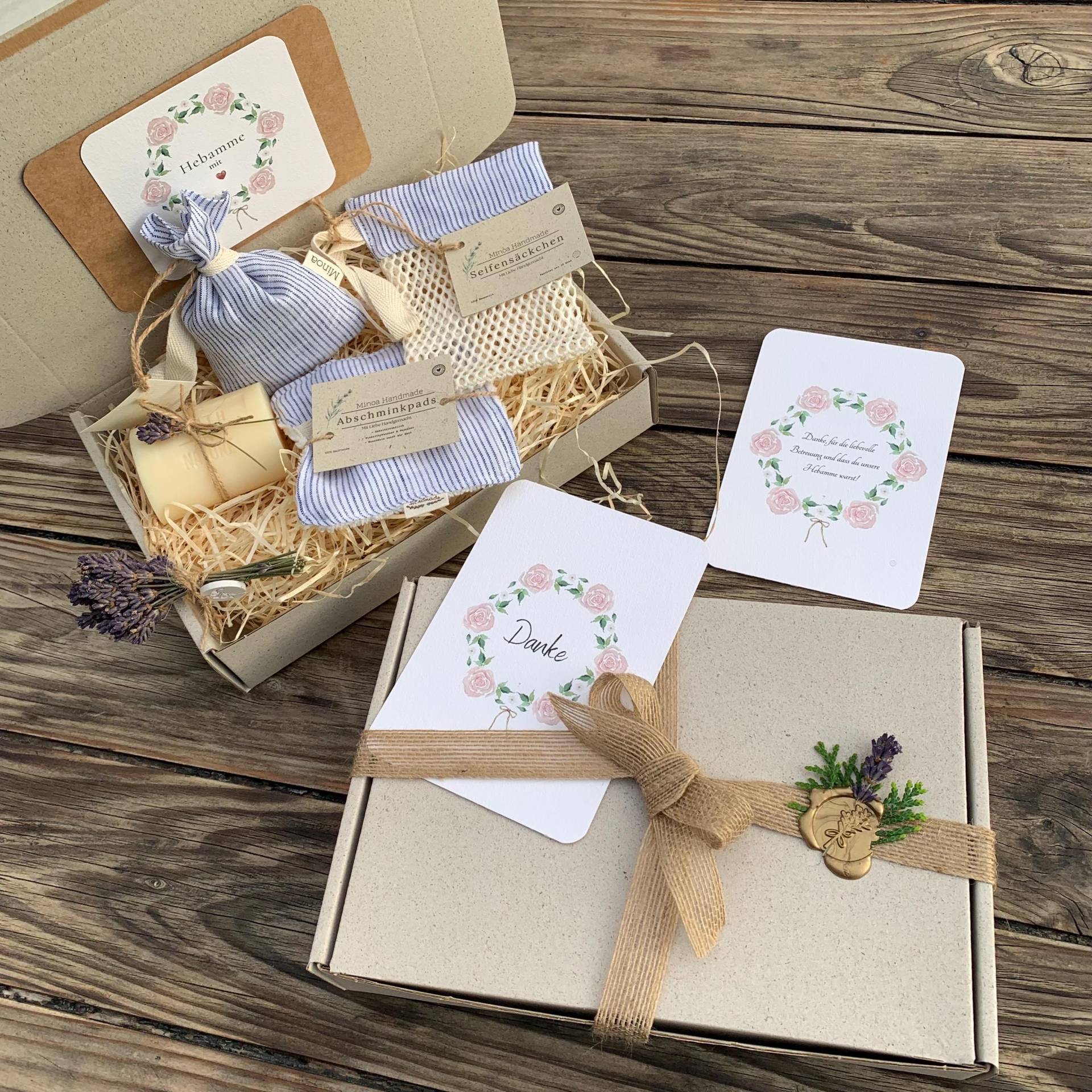 Personalisierte Geschenkbox Xii Alles Handgemacht - Lavendel Seife- Seifensäckchen- Lavendelstrauss- Lavendelsäckchen Hebamme Geburtstag Personalisierte Geschenkbox Xii Alles Handgemacht - Lavendel Seife- Seifensäckchen- Lavendelstrauss- Lavendelsäckchen Hebamme Geburtstag von Etsy - MinoaHandmade