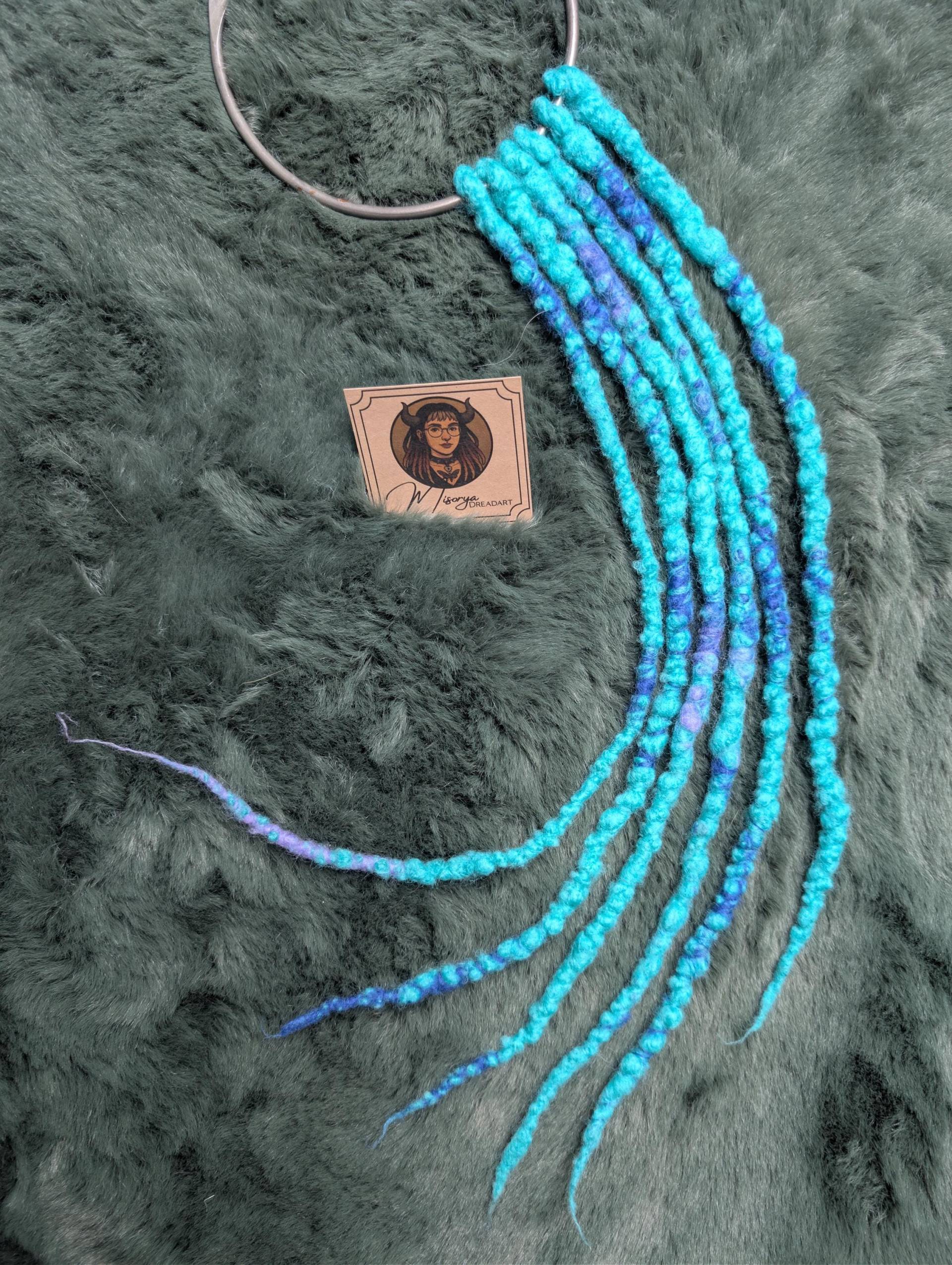 6 Se Temporäre Wolle Dreadlocks 6 Se Temporäre Wolle Dreadlocks von Etsy - MisoryaCreations