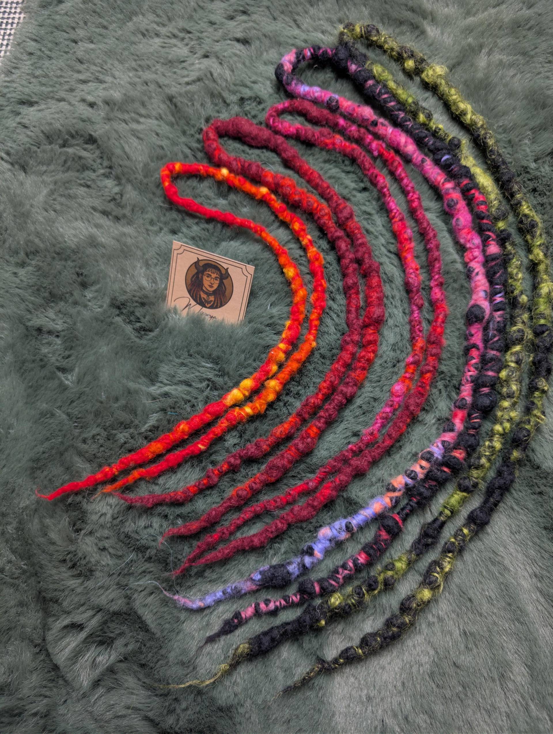 1 De Temporäre Dreadlocks Aus Wolle 1 De Temporäre Dreadlocks Aus Wolle von Etsy - MisoryaCreations