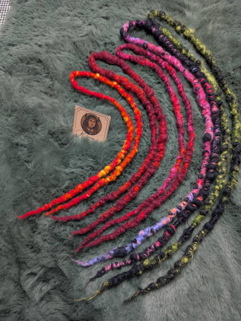 1 De Temporäre Dreadlocks Aus Wolle 1 De Temporäre Dreadlocks Aus Wolle von Etsy - MisoryaCreations