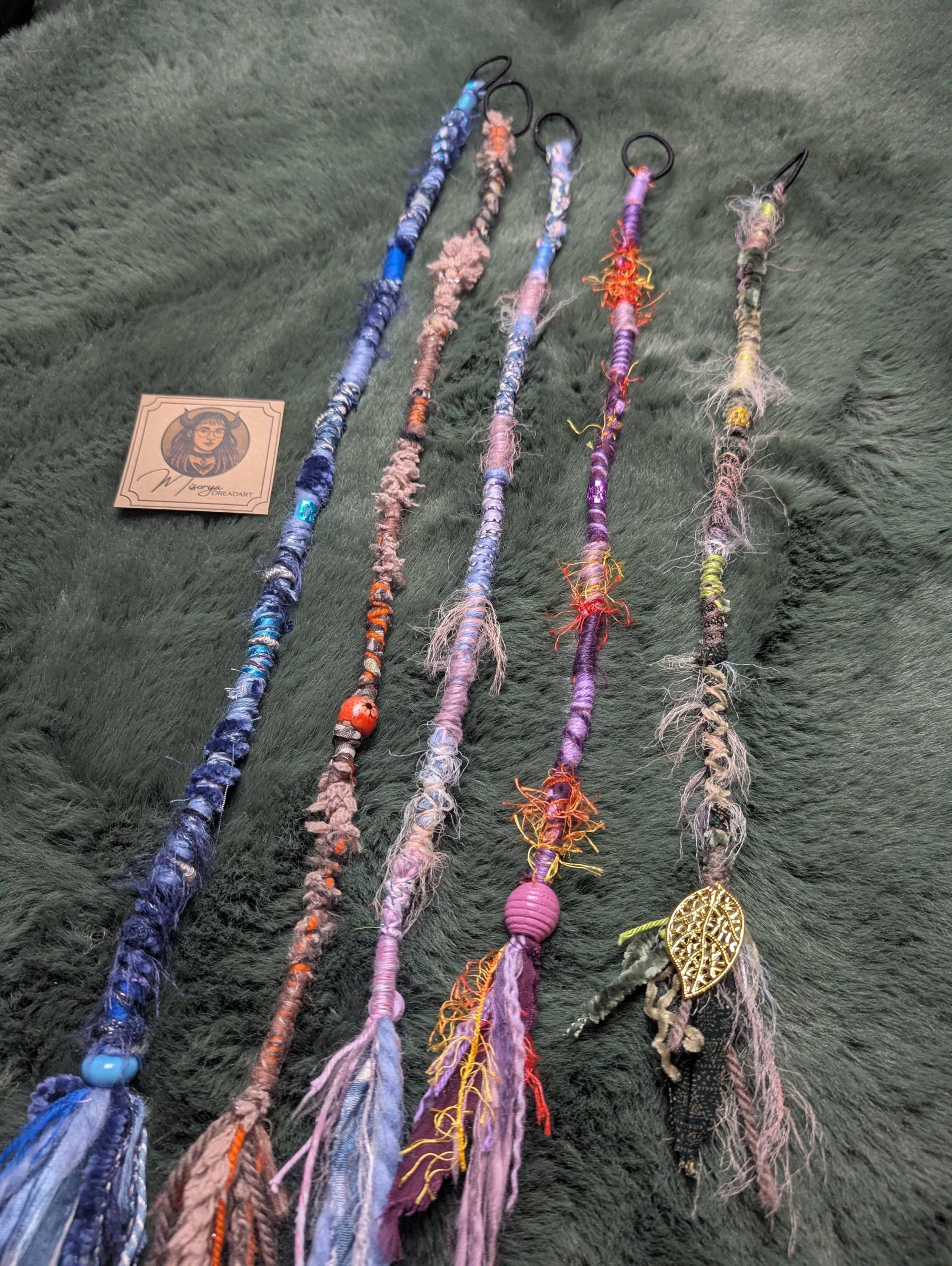 Dreadwrap Hairtie Temporäre Dreadlock-Verlängerungen Dreadwrap Hairtie Temporäre Dreadlock-Verlängerungen von Etsy - MisoryaCreations