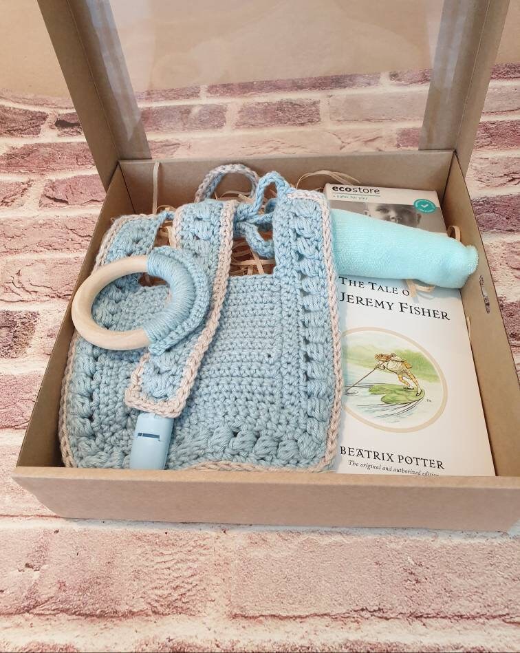 Baby Geschenkkorb - Box Set Willkommen Neues Neugeborenen Geschenk von Etsy - MissMaysBlueJays