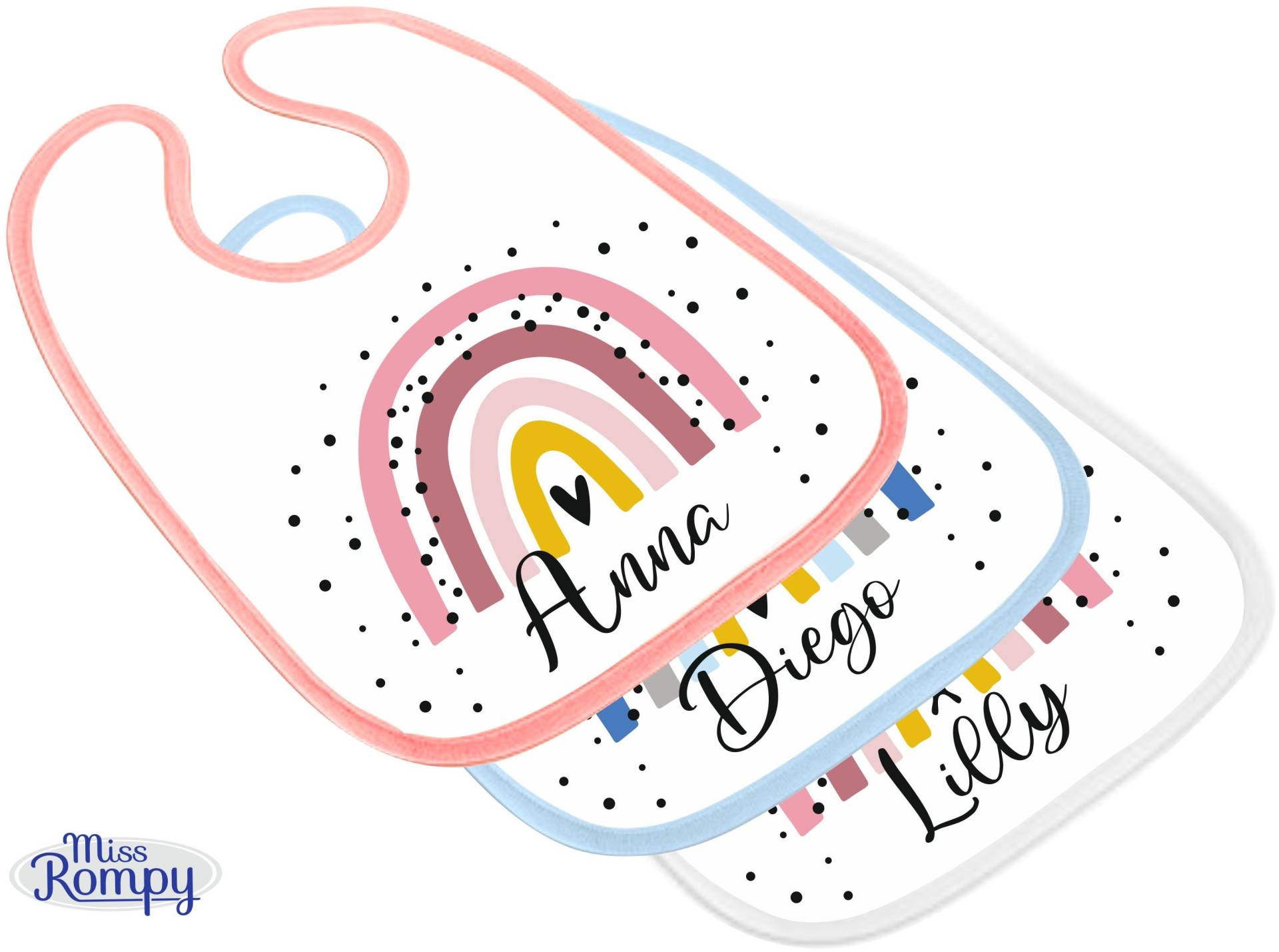 Missrompy Regenbogen | 779 Babylätzchen Mit Name Sabberlatz Babylatz Spucktuch Lätzchen Latz Motivlätzchen Namenslätzchen Peronalisiert Missrompy Regenbogen | 779 Babylätzchen Mit Name Sabberlatz Babylatz Spucktuch Lätzchen Latz Motivlätzchen Namenslätzchen Peronalisiert von Etsy - MissRompy