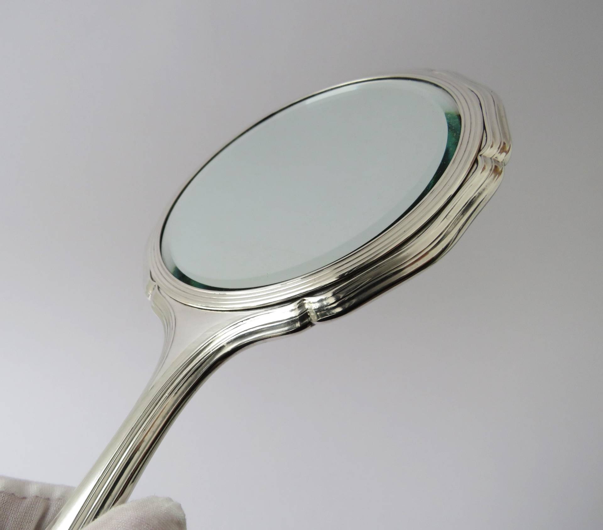 Art Deco Handspiegel Facettenschliff Wmf Spiegel Neusilber Länge 26, 5cm von Etsy - MissTellGeschenke