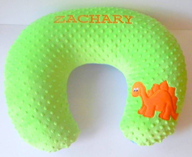 Bobby Cover, Stegosaurus Bobby, Dinosaurier Minky Kissenbezug, Stillkissen, Baby Boy Artikel von Etsy - MoMaCreates