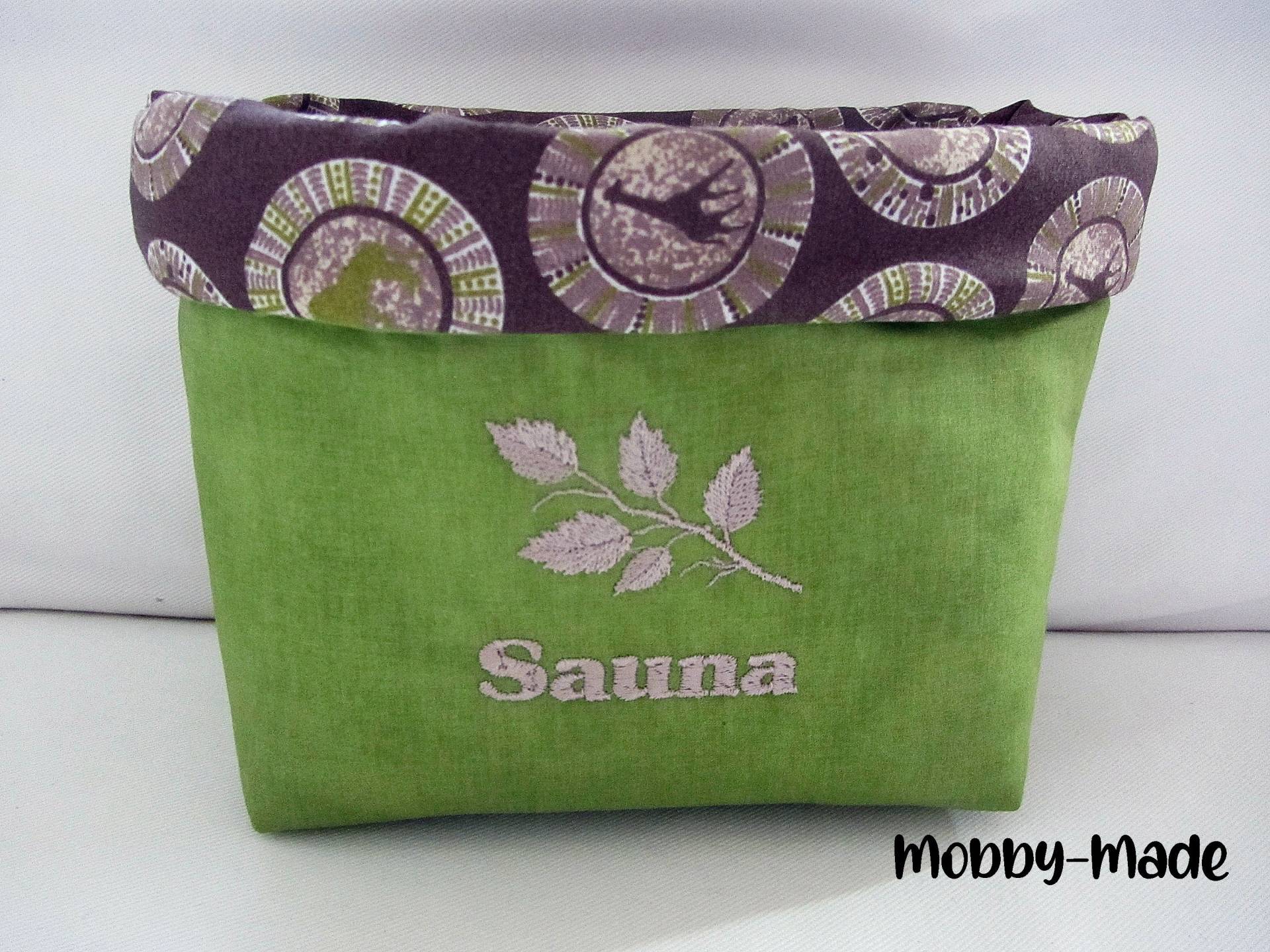 Stoffutensilo, Utensilo Für Saunafan, Mit Stickerei, Sauna, Stoffbox Gestickt Stoffutensilo, Utensilo Für Saunafan, Mit Stickerei, Sauna, Stoffbox Gestickt von Etsy - MobbyMade