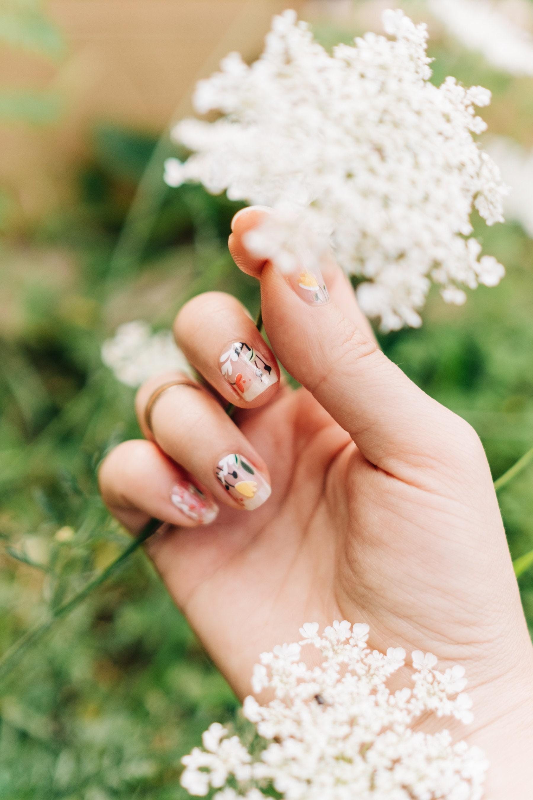 Frühlingsblüten Floral Nail Wrap Kit | Designer Blumen Wraps Garten Nagelleisten Frühlingsblüten Floral Nail Wrap Kit | Designer Blumen Wraps Garten Nagelleisten von Etsy - ModglossCo
