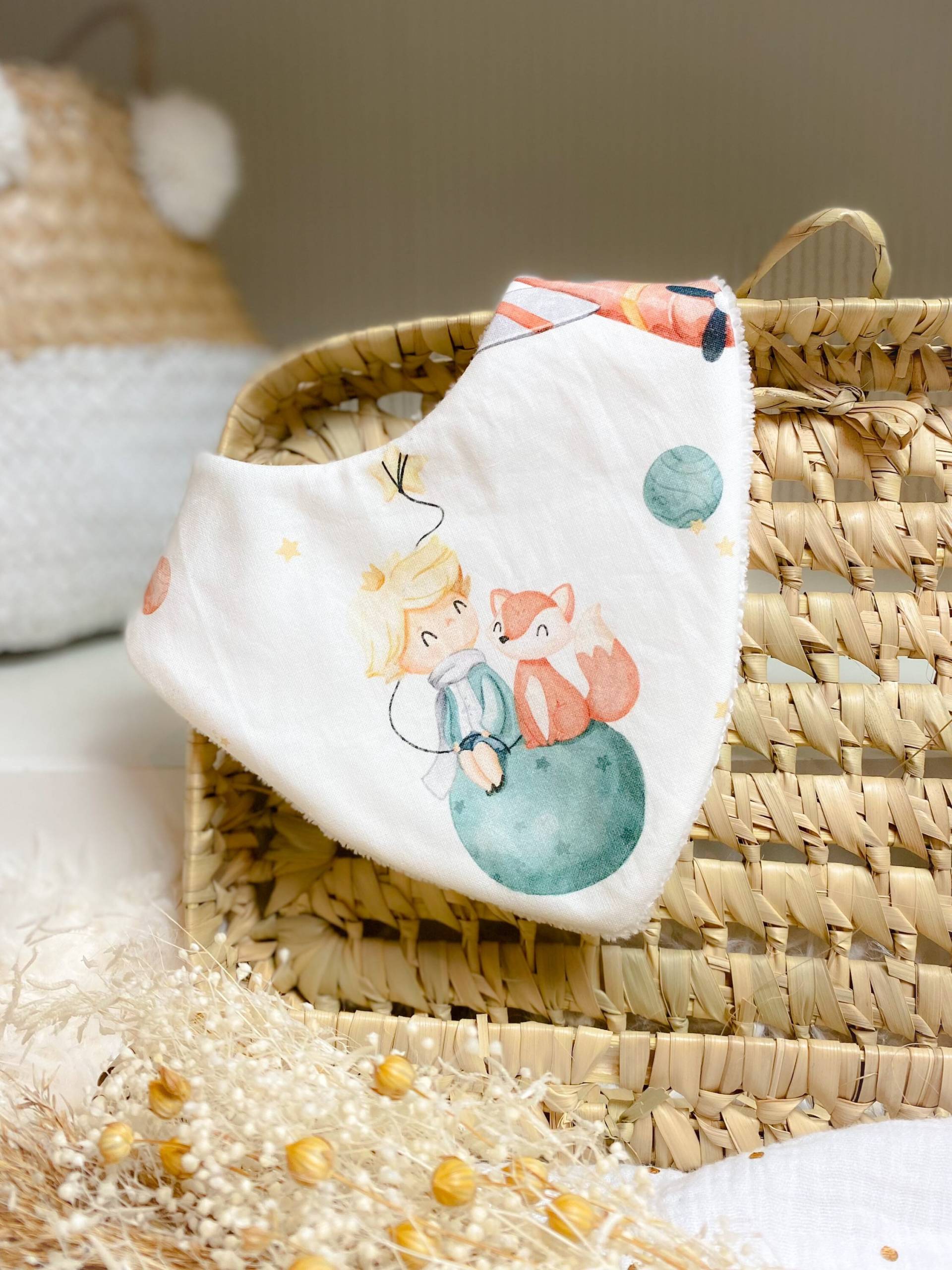 Der Kleine Prinz Bandana-Lätzchen Der Kleine Prinz Bandana-Lätzchen von Etsy - Moejune