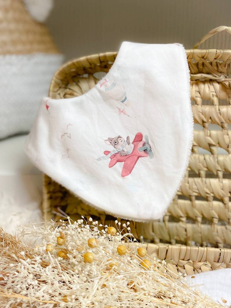 Rabbit in The Air Bandana-Lätzchen von Etsy - Moejune