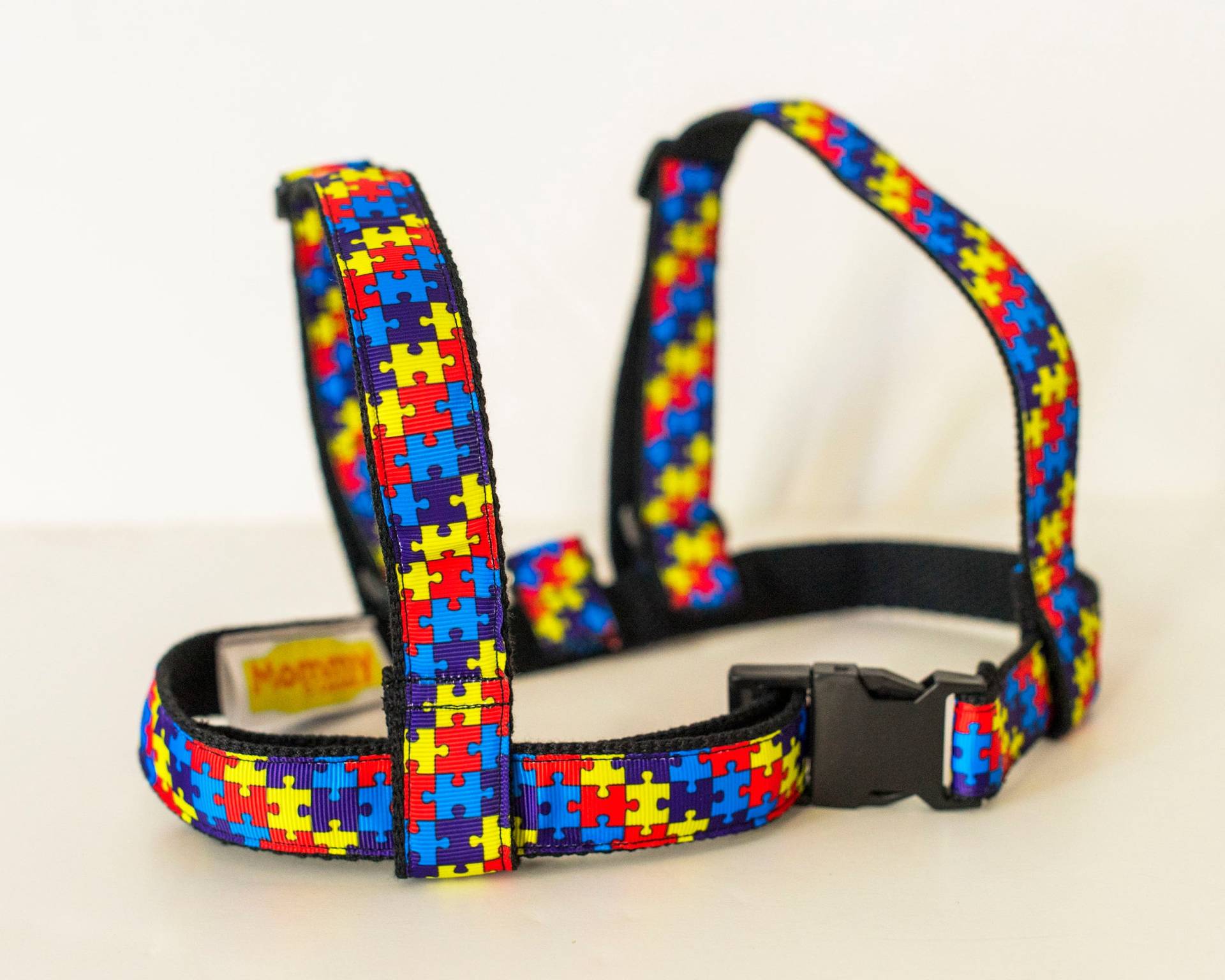 Autism Awareness Kindergeschirr Gurtband-Gehleine Aus Baumwolle von Etsy - MommyCanSewCanada