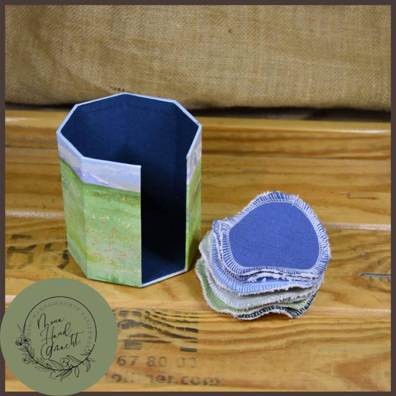 Abschminkpads-Aufbewahrungsbox | Schachtel Mit Abschminkpads Berge Alpen von Etsy - MonaHandGmacht