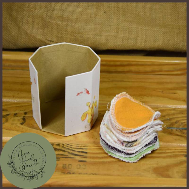 Abschminkpads-Aufbewahrungsbox | Schachtel Mit Abschminkpads Giraffe von Etsy - MonaHandGmacht