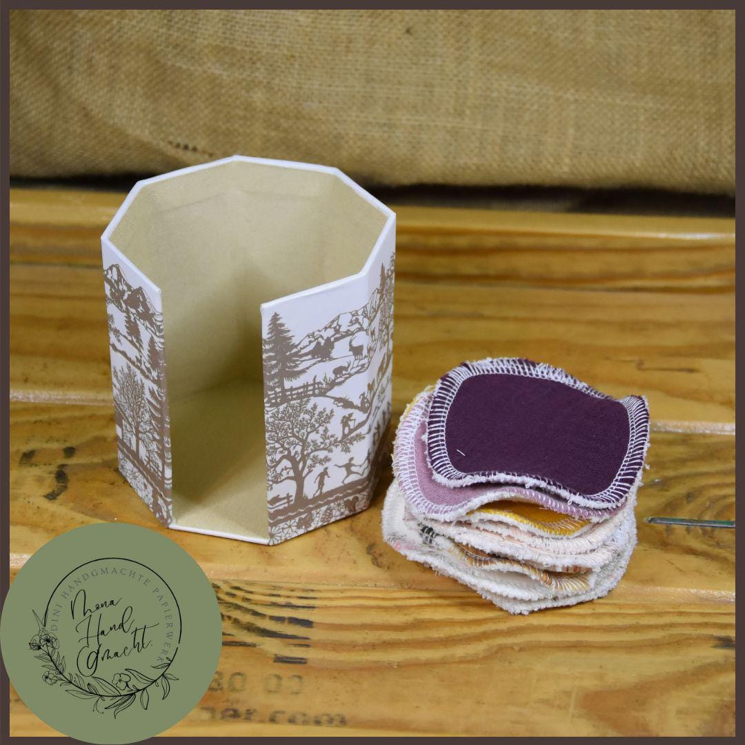 Abschminkpads-Aufbewahrungsbox | Schachtel Mit Abschminkpads Scherrenschnitt Abschminkpads-Aufbewahrungsbox | Schachtel Mit Abschminkpads Scherrenschnitt von Etsy - MonaHandGmacht