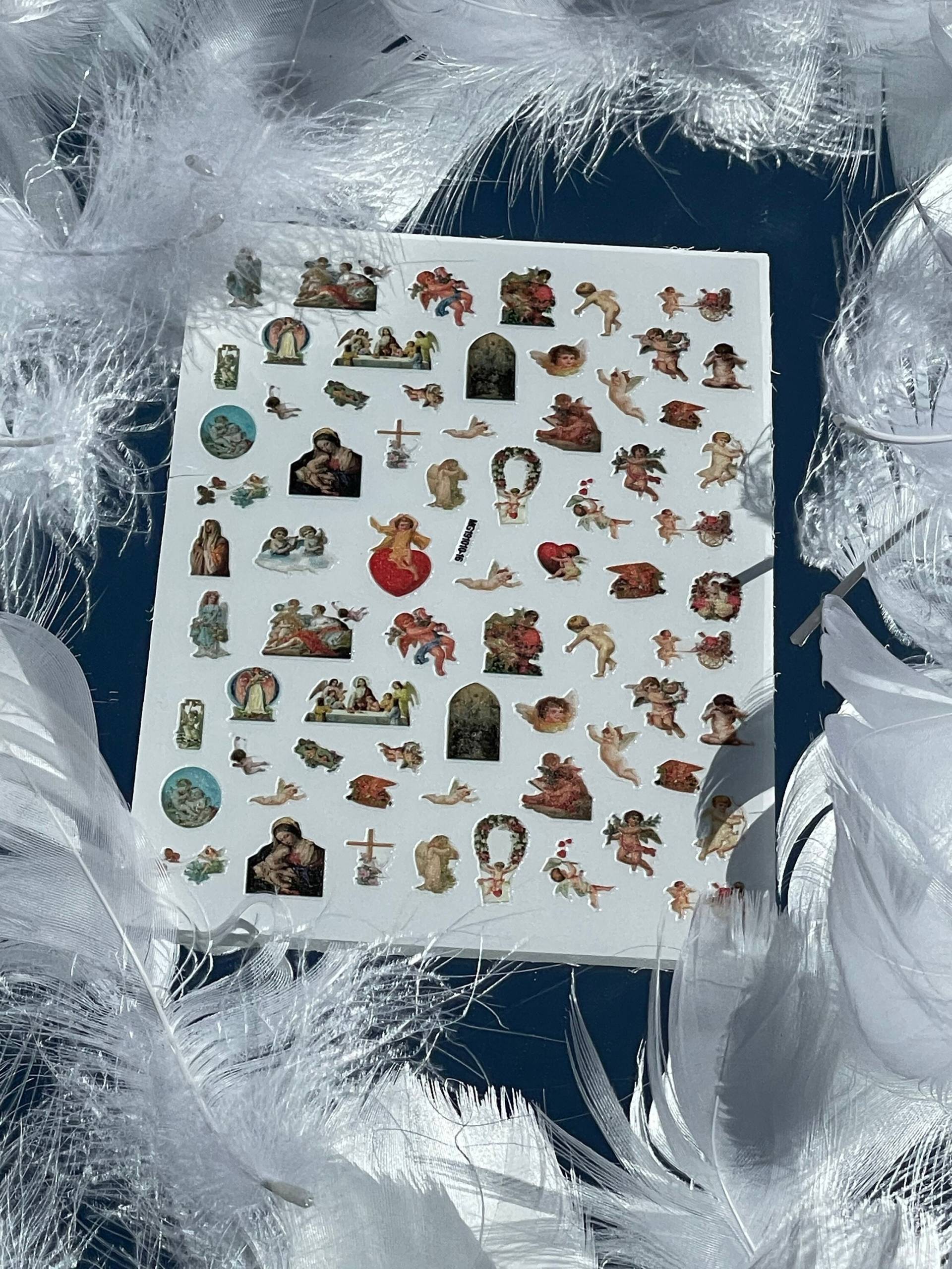 Engel Nagel Sticker, Aufkleber, Baby Amor Nail Art, Aufkleber von Etsy - MonarchyandCo
