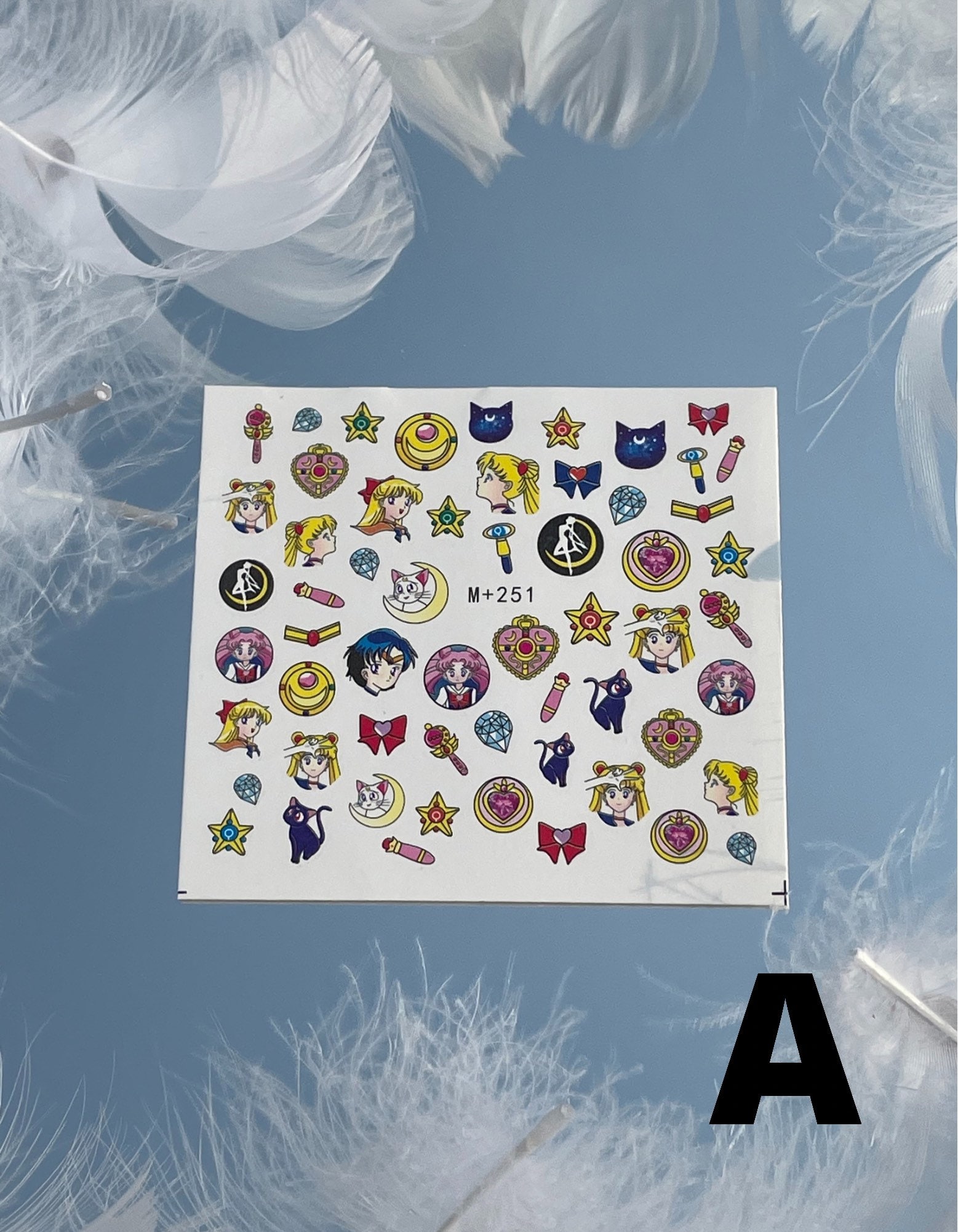 Sailor Moon Nagel Aufkleber, Wasser Transfer Anime Sticker, Ultra Dünne Aufkleber Sailor Moon Nagel Aufkleber, Wasser Transfer Anime Sticker, Ultra Dünne Aufkleber von Etsy - MonarchyandCo