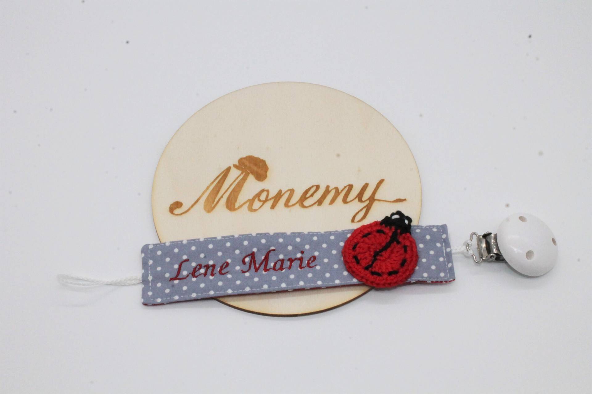 Schnullerband Grau Rot Marienkäfer Mit Namen Personalisiert/Schnullerhalter Schnullerkette Geschenk Zur Geburt Schnullerband Grau Rot Marienkäfer Mit Namen Personalisiert/Schnullerhalter Schnullerkette Geschenk Zur Geburt von Etsy - Monemy