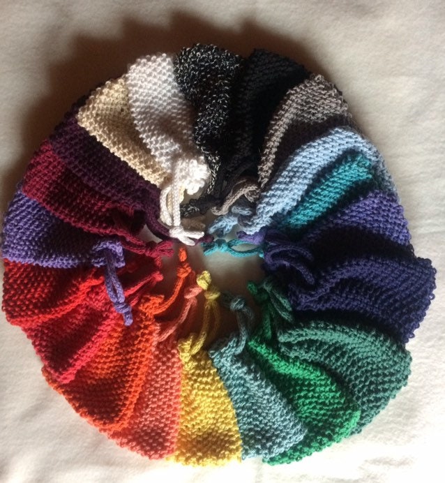 Gestrickte Seifensäckchen #neu von Etsy - MonikasStrickerei